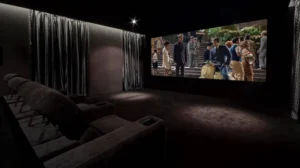 luxury home cinema