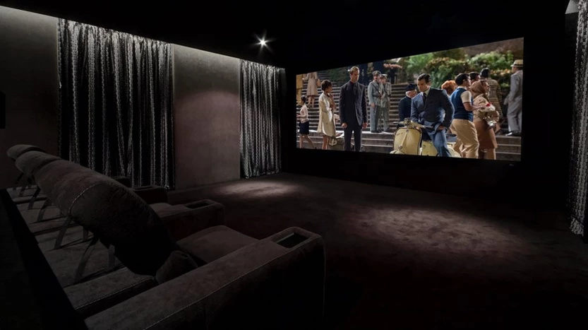 luxury home cinema