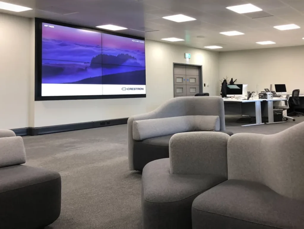 office smart environment with crestron