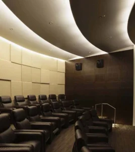 cinema room lighting - cove lighting